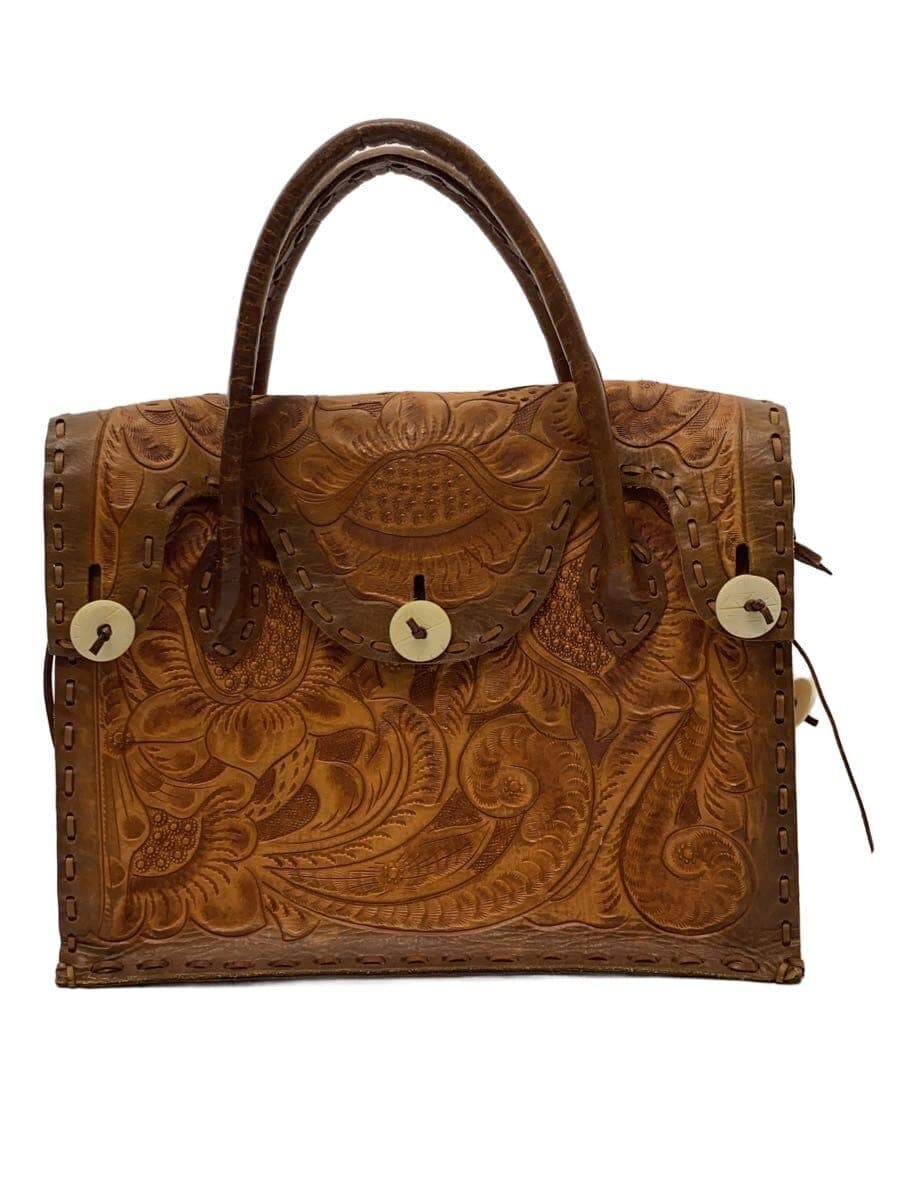GRACE CONTINENTAL Tote Bag Leather CML All-over Pattern