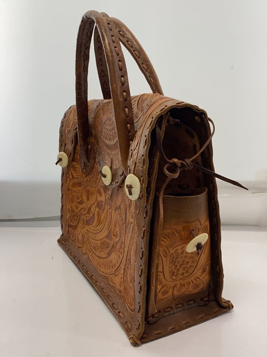 GRACE CONTINENTAL Tote Bag Leather CML All-over Pattern 2