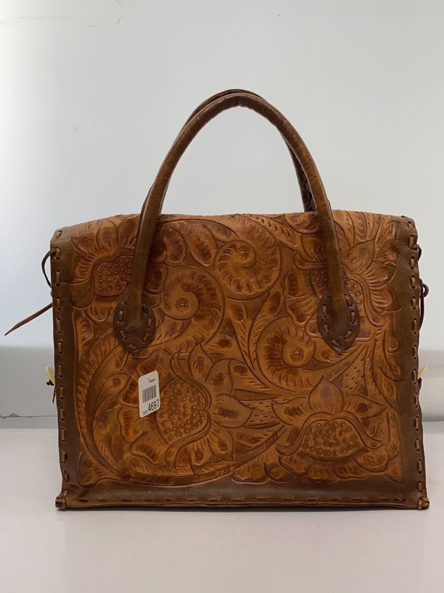 GRACE CONTINENTAL Tote Bag Leather CML All-over Pattern 3