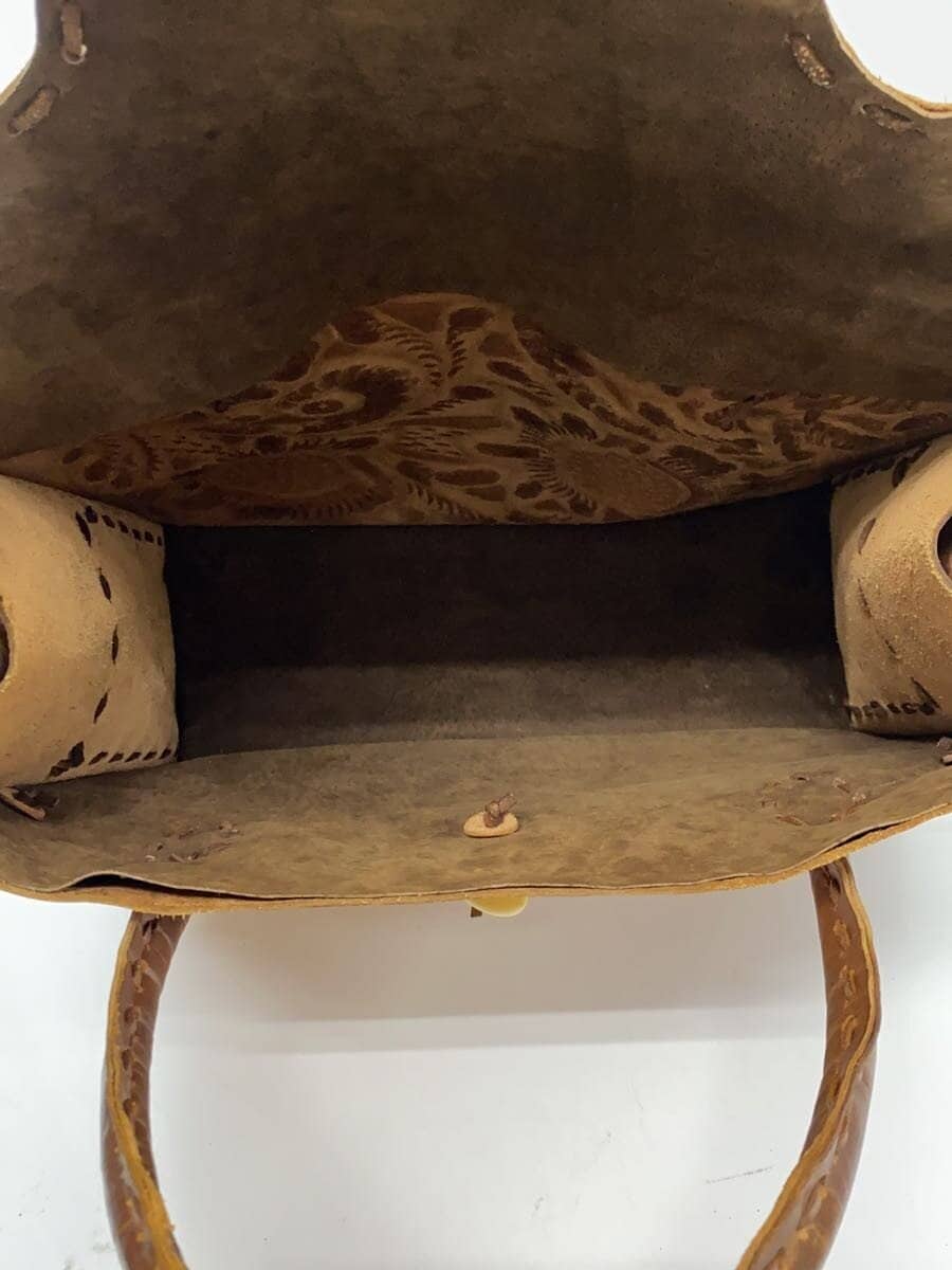 GRACE CONTINENTAL Tote Bag Leather CML All-over Pattern 5