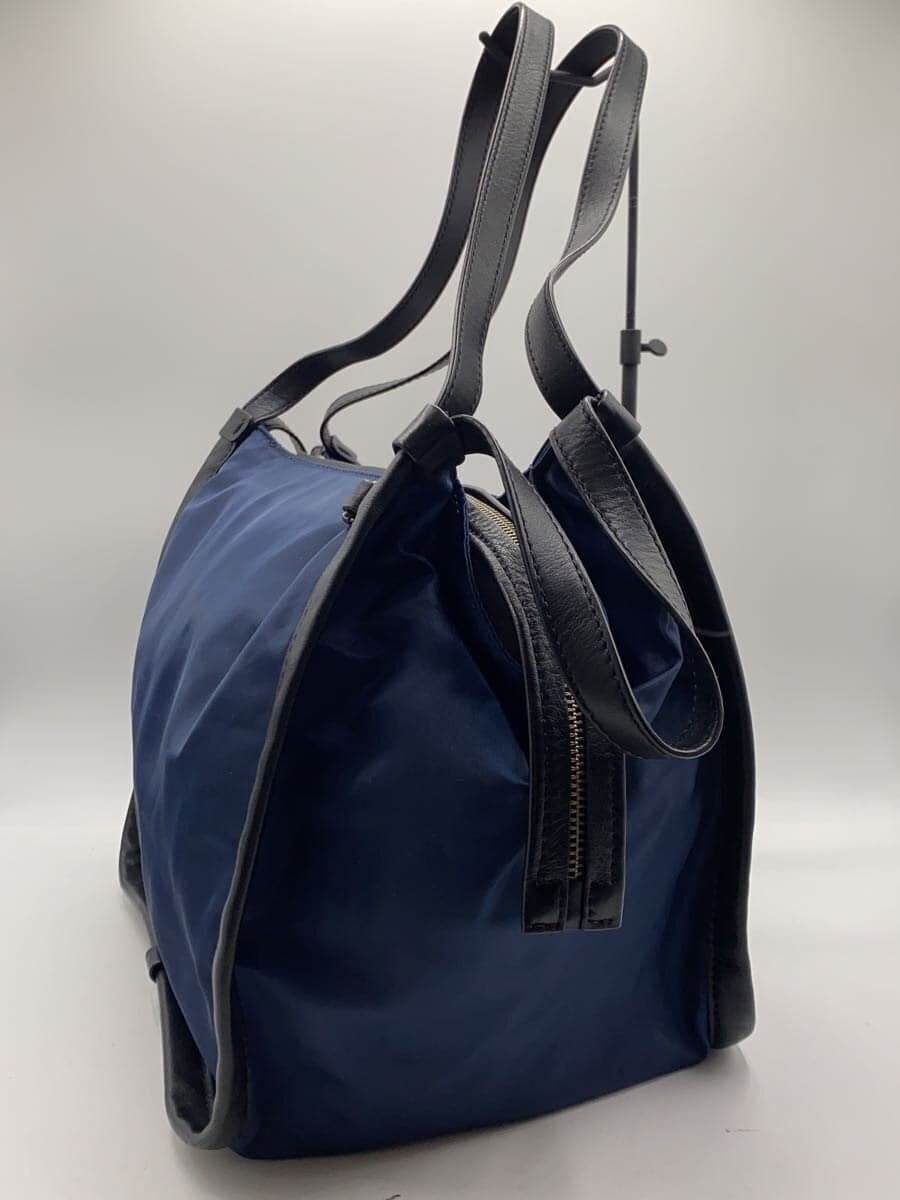MARC JACOBS Tote Bag Polyester NVY Solid 2