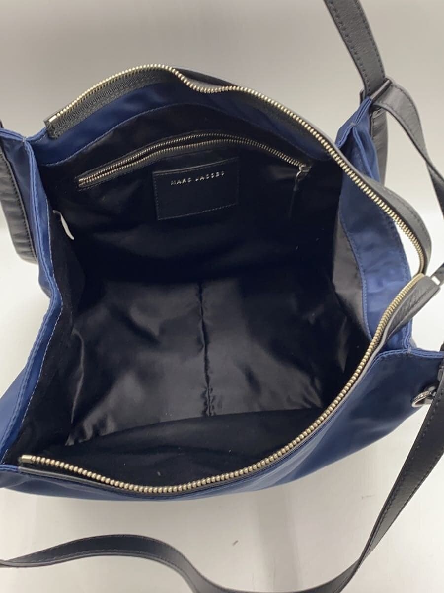 MARC JACOBS Tote Bag Polyester NVY Solid 6