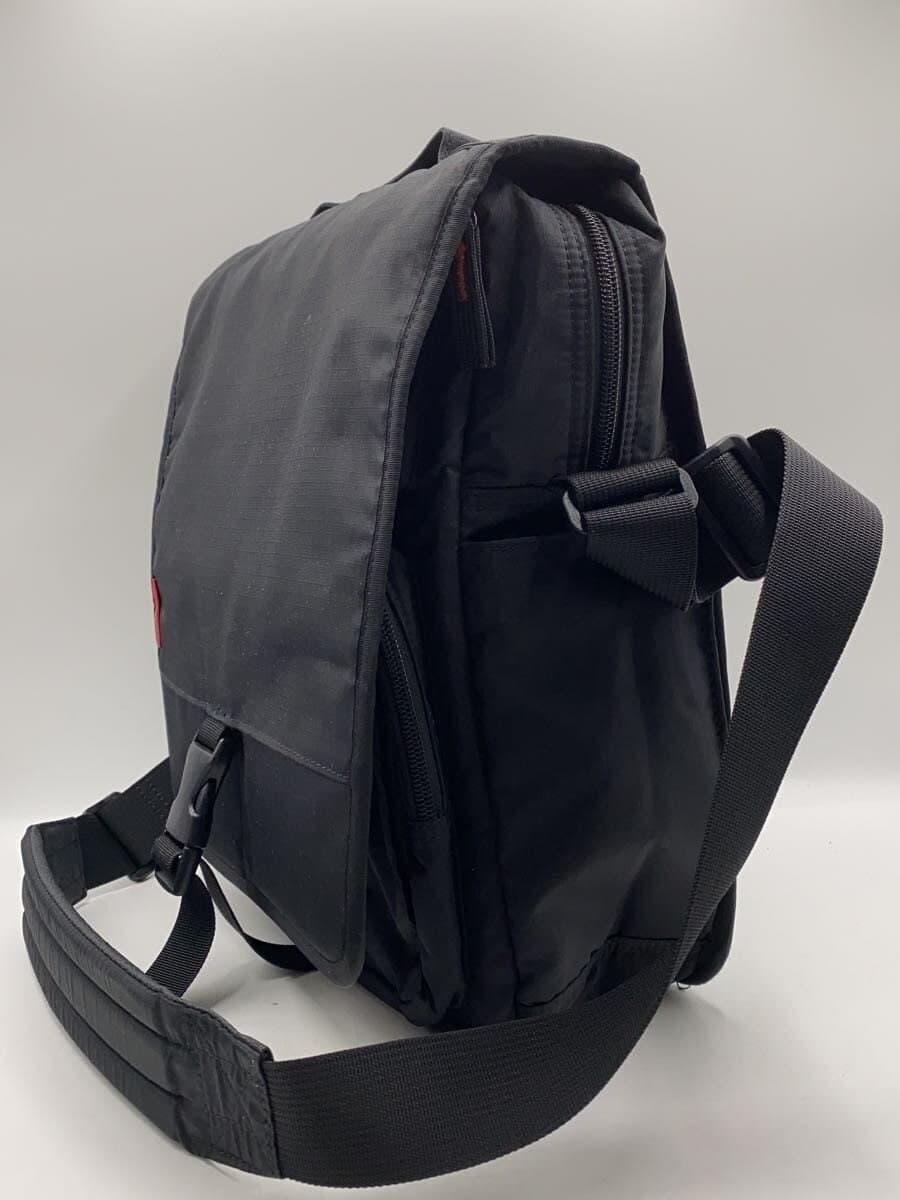 ManhattanPassage Shoulder Bag Nylon Black Solid Color 2