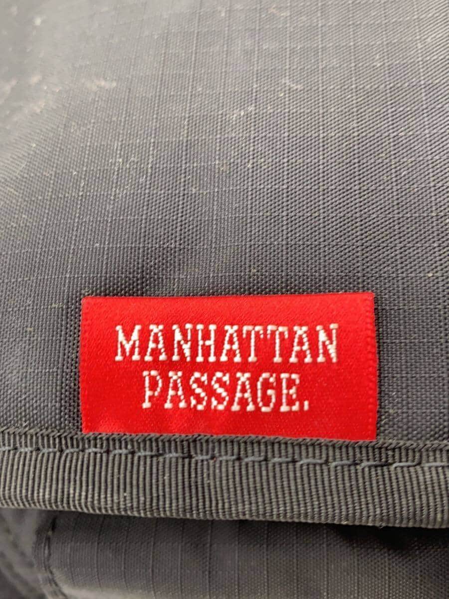 ManhattanPassage Shoulder Bag Nylon Black Solid Color 5