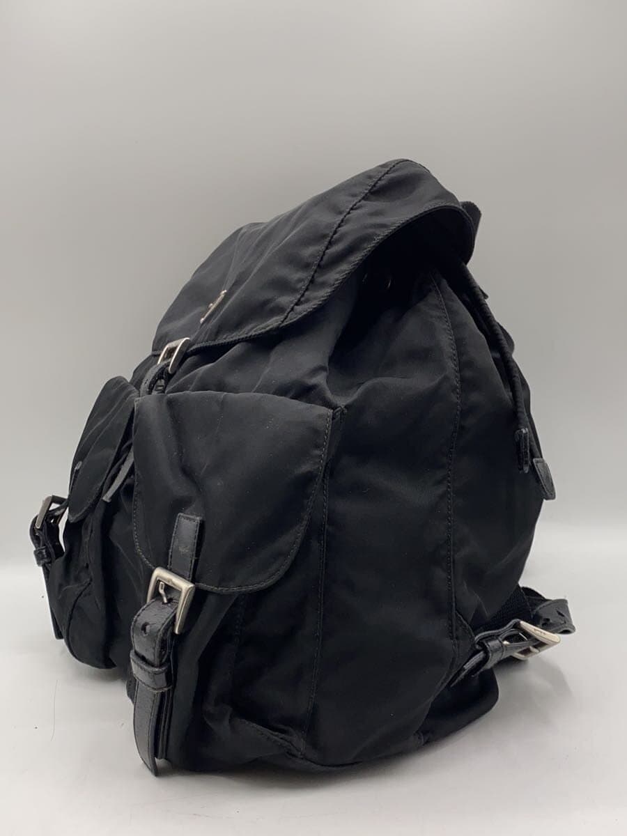 PRADA Backpack Nylon Black 2