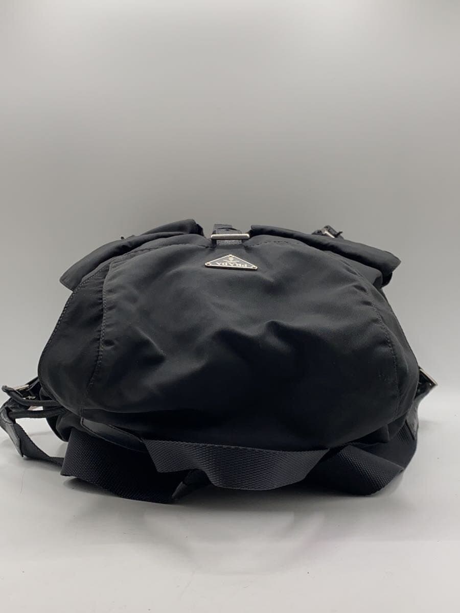 PRADA Backpack Nylon Black 4