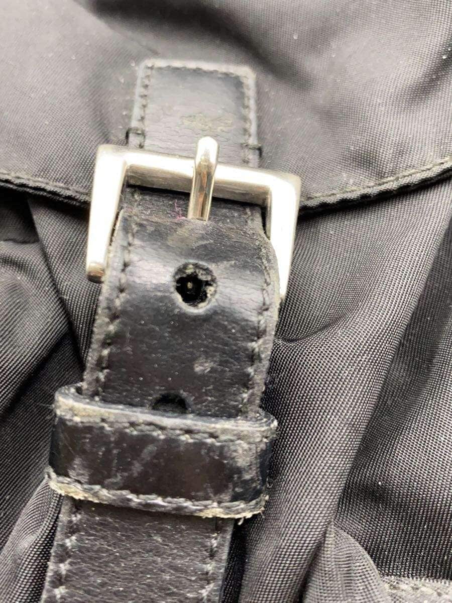 PRADA Backpack Nylon Black 8