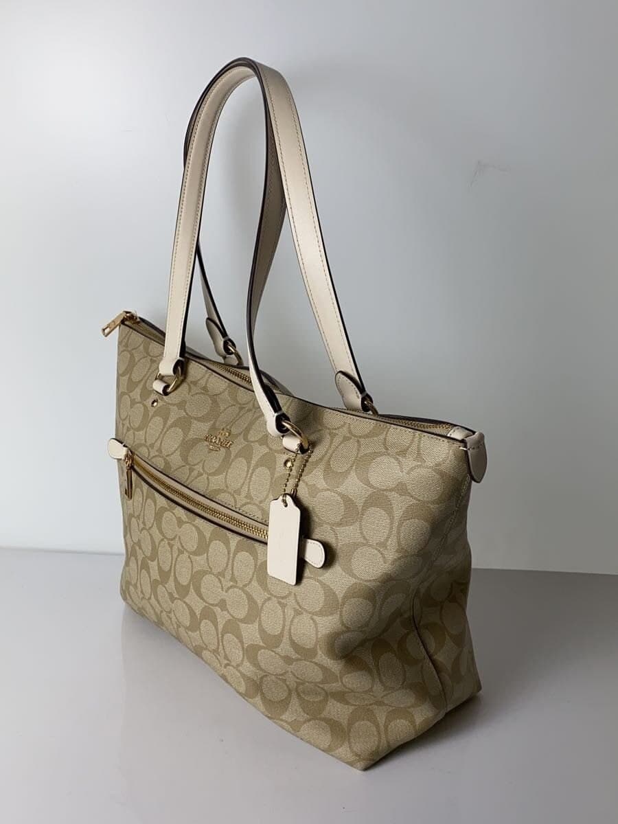 COACH Tote Bag BEG All Over Pattern 2