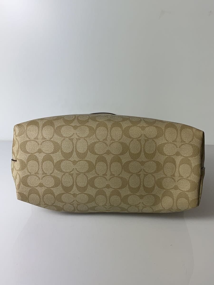 COACH Tote Bag BEG All Over Pattern 4