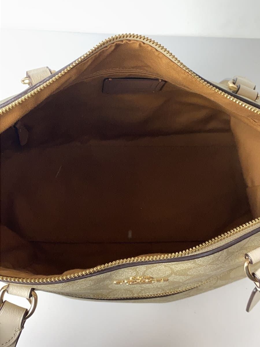 COACH Tote Bag BEG All Over Pattern 6