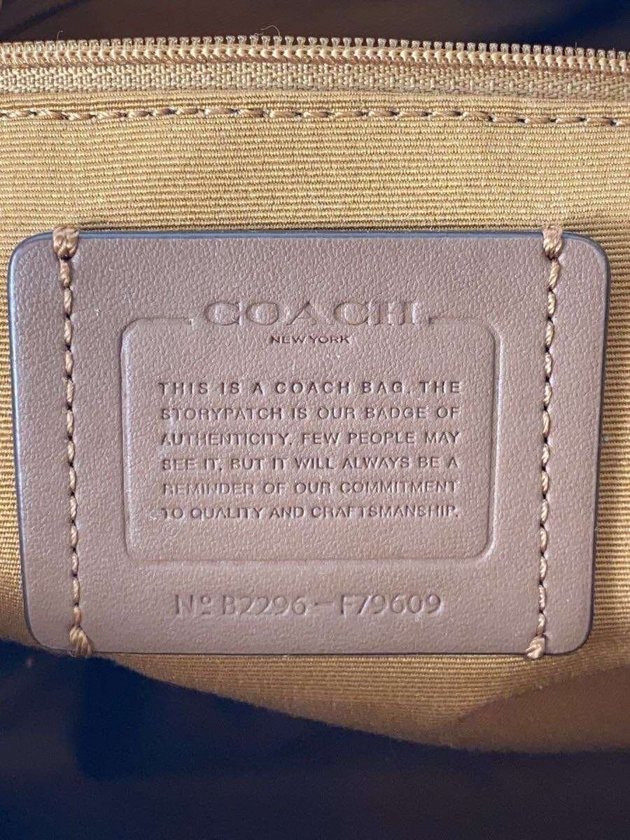 COACH Tote Bag BEG All Over Pattern 7