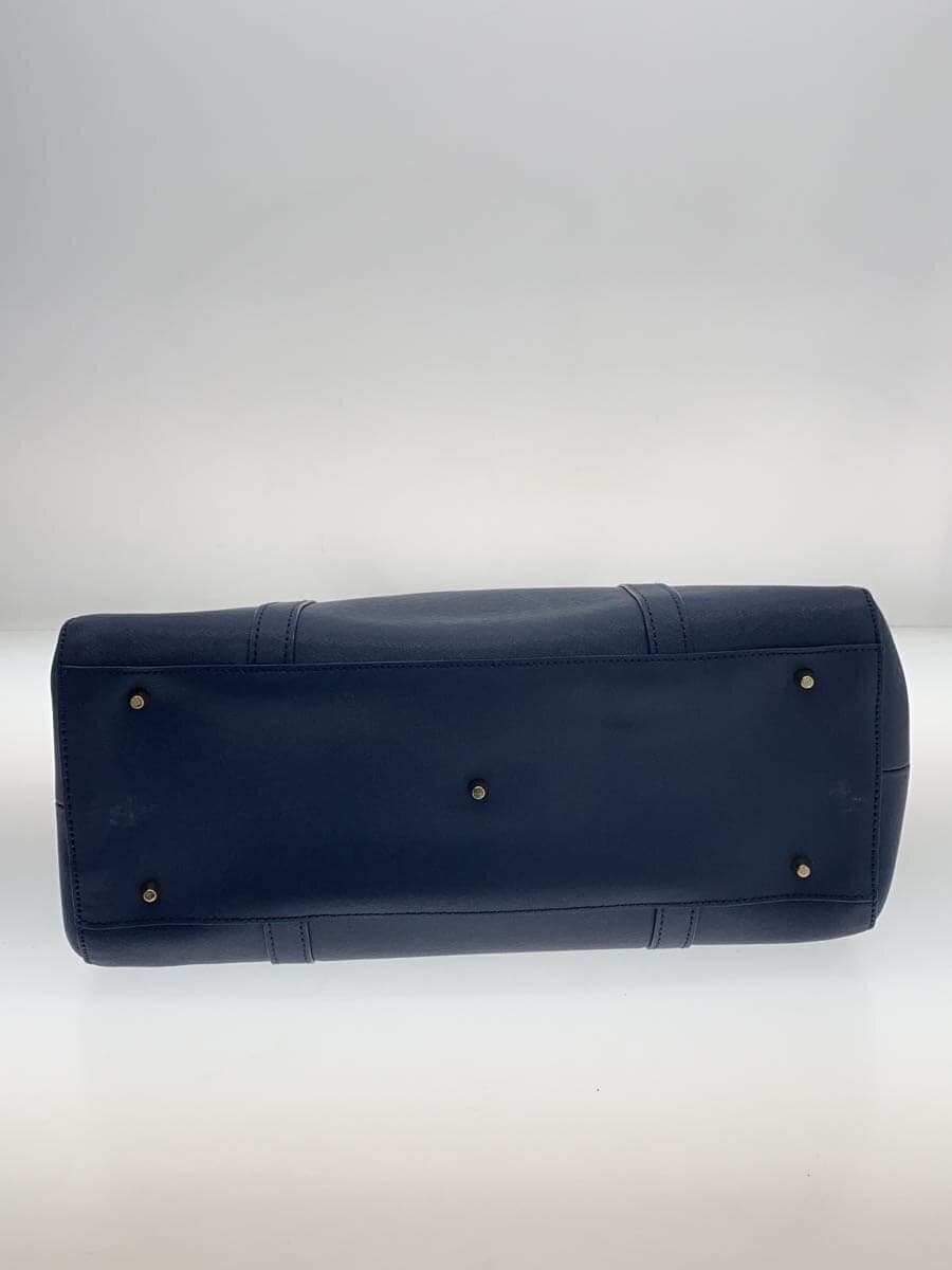 agnes b VOYAGE Handbag NVY Solid CR11S-06 4