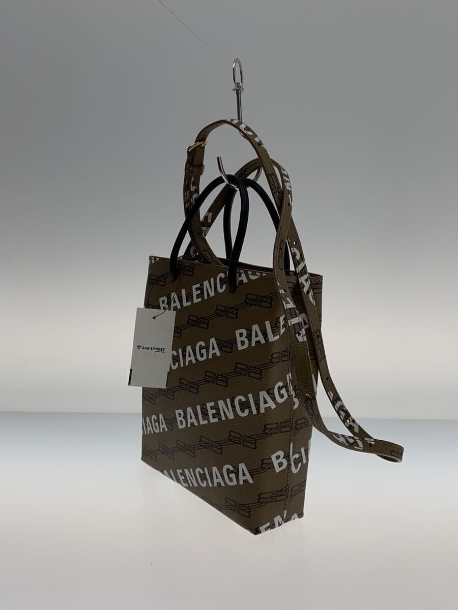 BALENCIAGA Shoulder Bag Leather CML All Over Pattern 693805 2