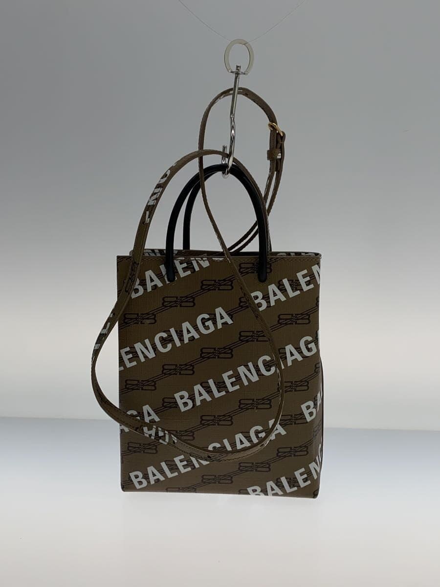 BALENCIAGA Shoulder Bag Leather CML All Over Pattern 693805 3