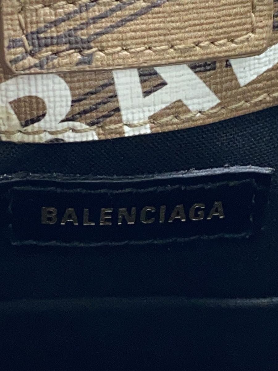 BALENCIAGA Shoulder Bag Leather CML All Over Pattern 693805 5