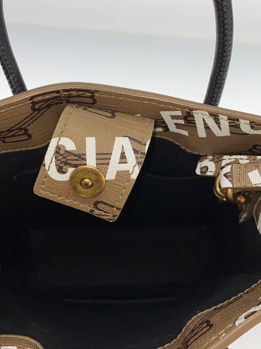 BALENCIAGA Shoulder Bag Leather CML All Over Pattern 693805 6