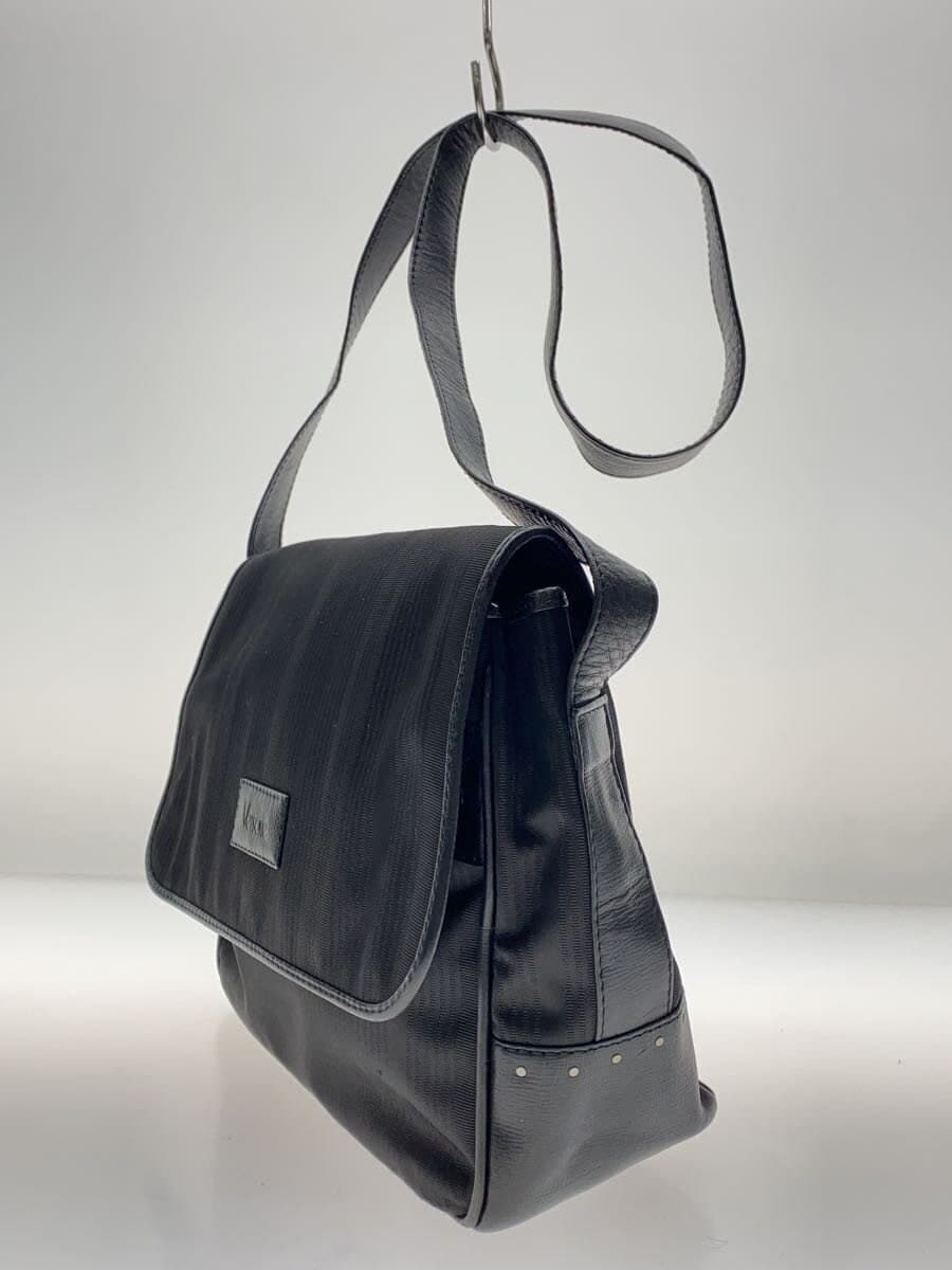 GIANNI VERSACE shoulder bag -- BLK solid color 2