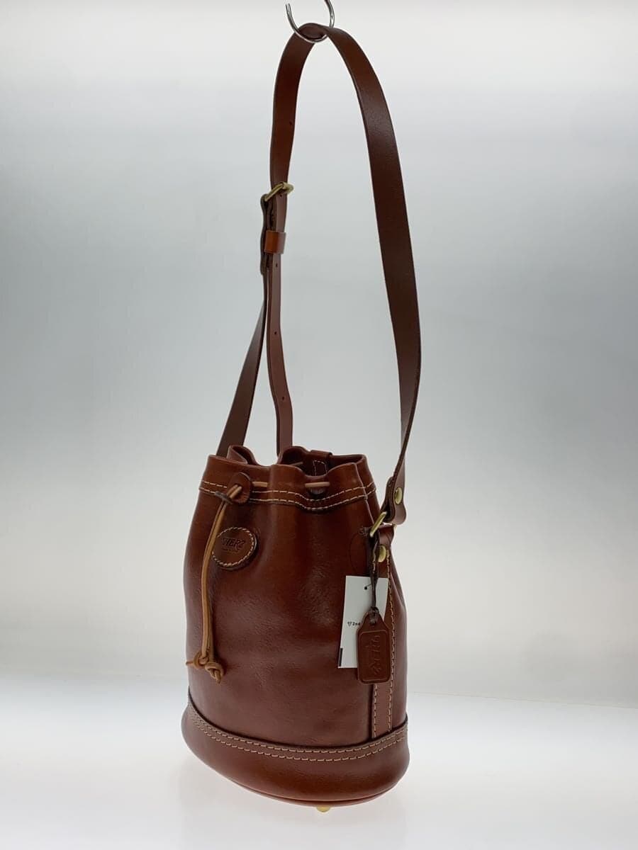 HERZ Shoulder Bag Leather BRW 2