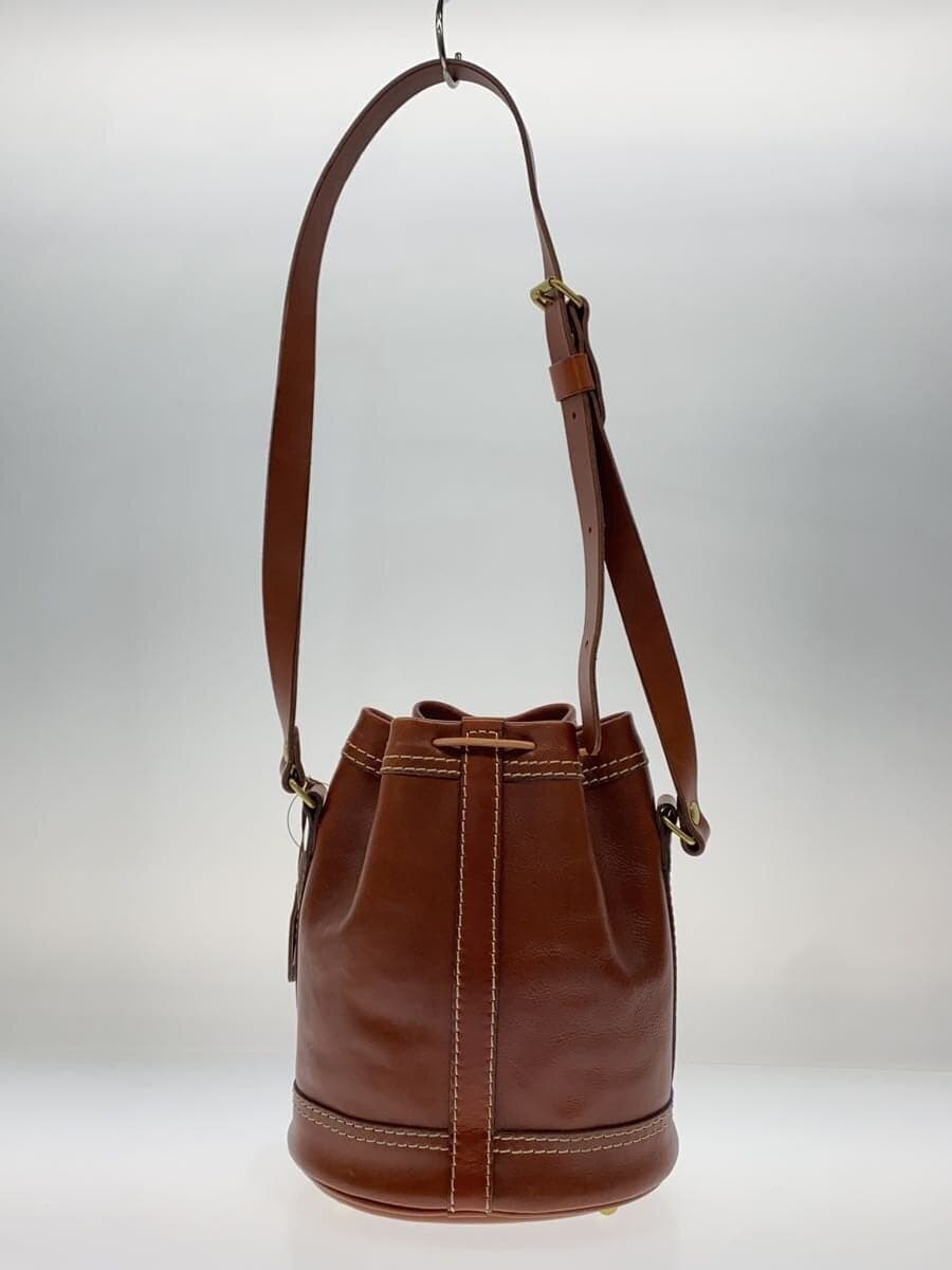 HERZ Shoulder Bag Leather BRW 3