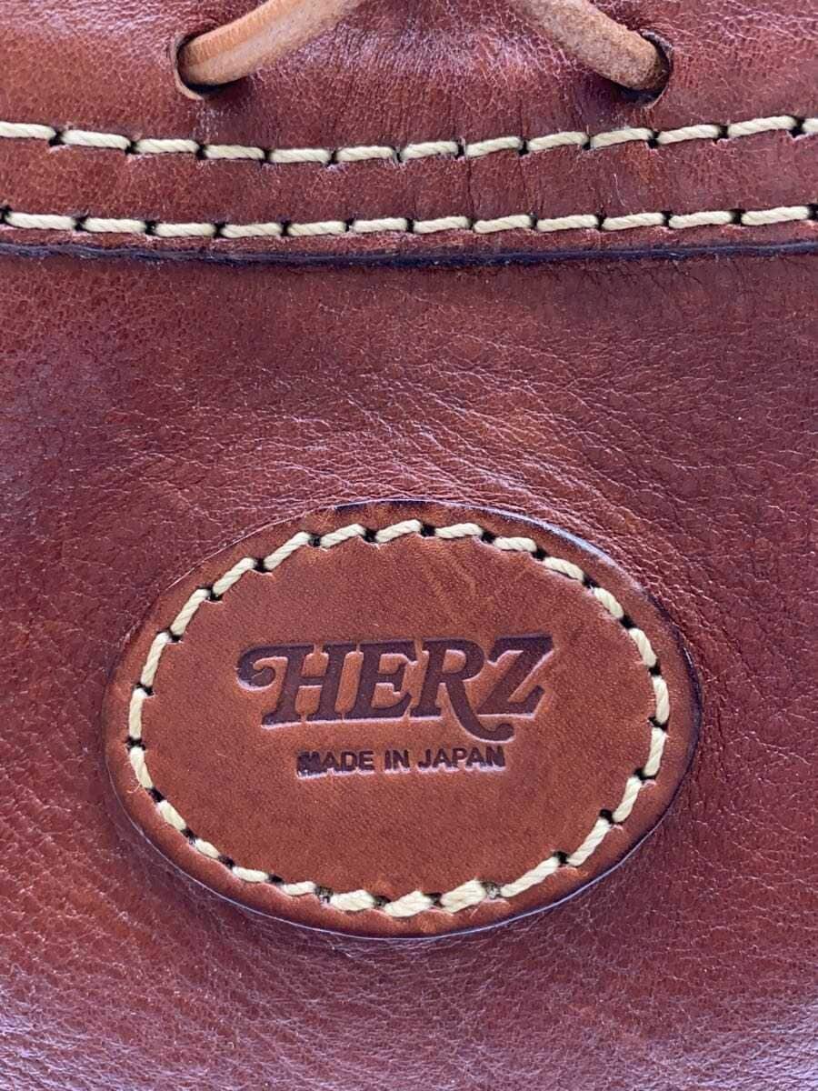HERZ Shoulder Bag Leather BRW 5