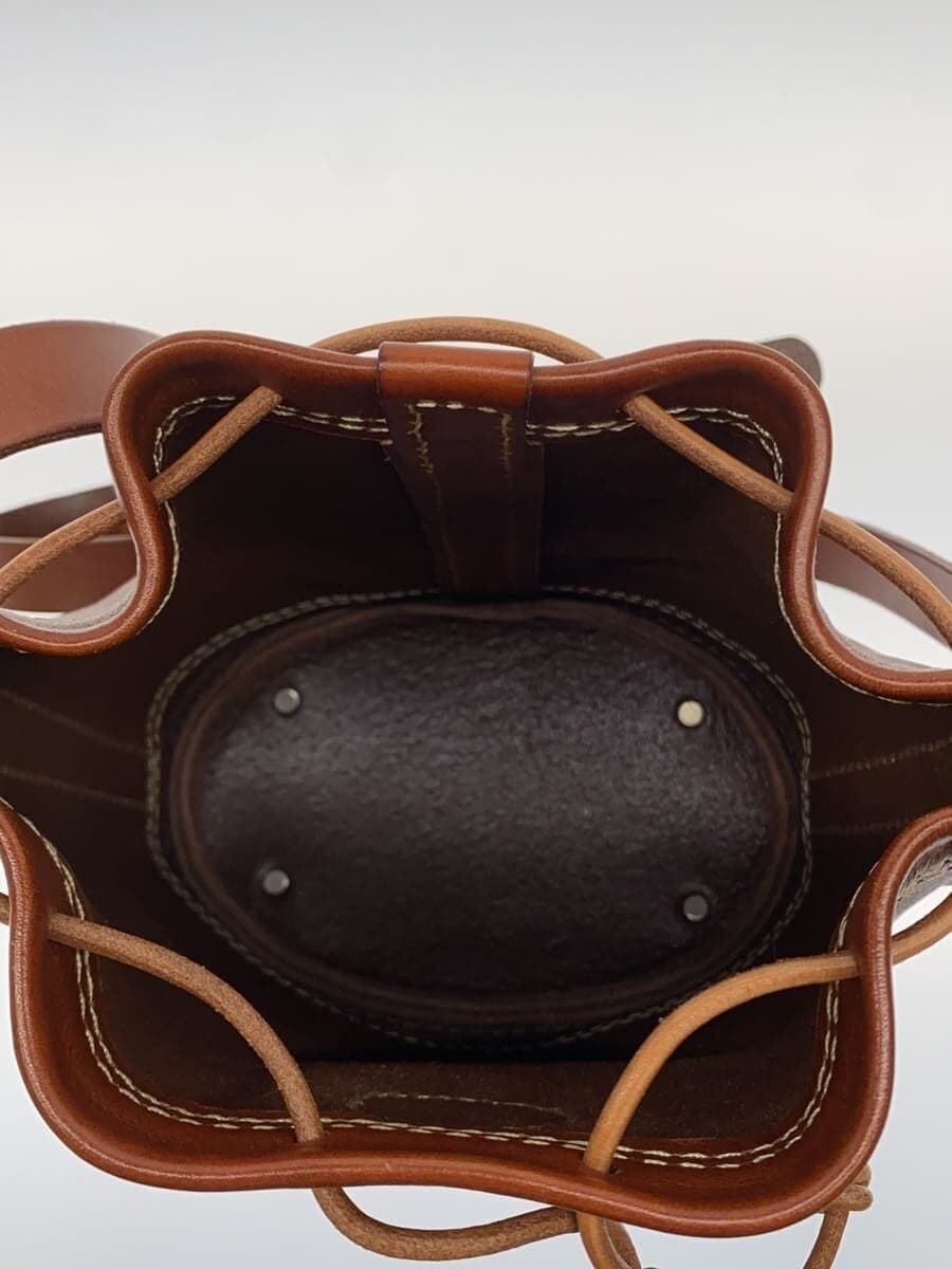 HERZ Shoulder Bag Leather BRW 6