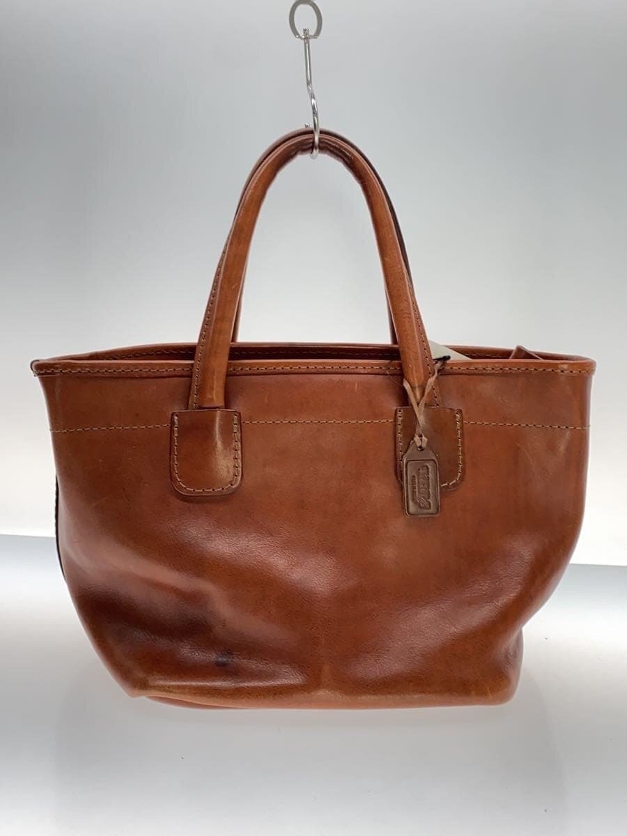 HERZ Tote Bag Leather BRW 3