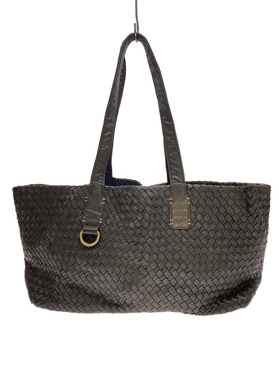 DESIGNWORKS bag leather BRW plain