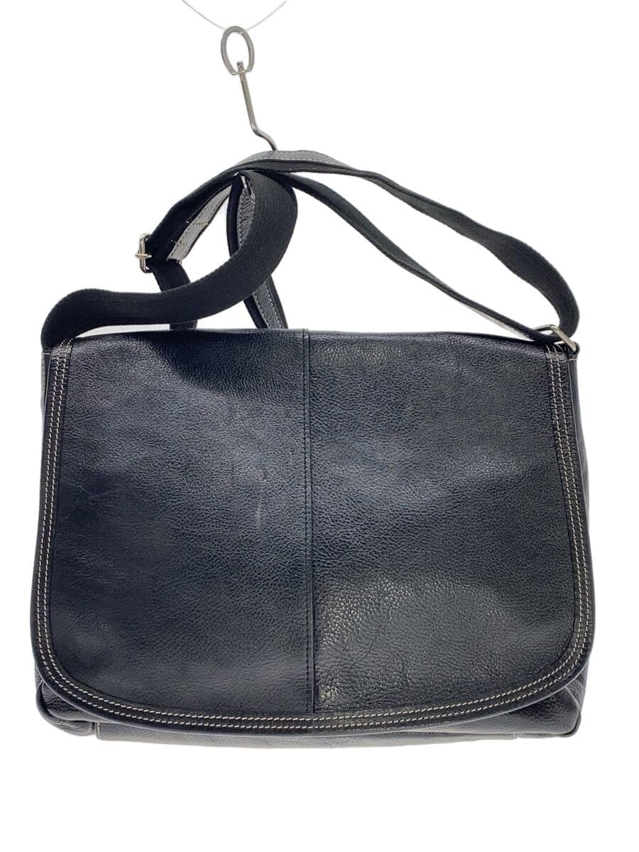 P.i.d bag leather black plain