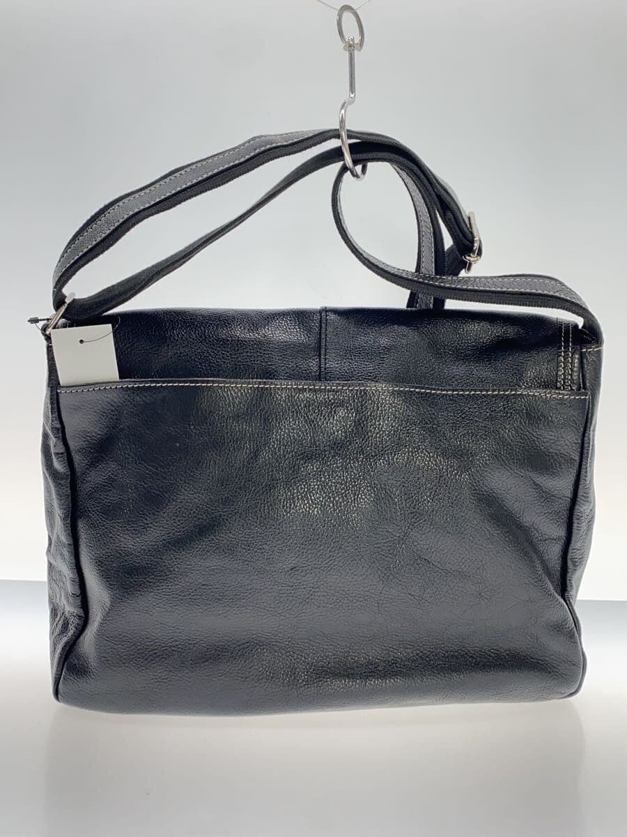 P.i.d bag leather black plain 3