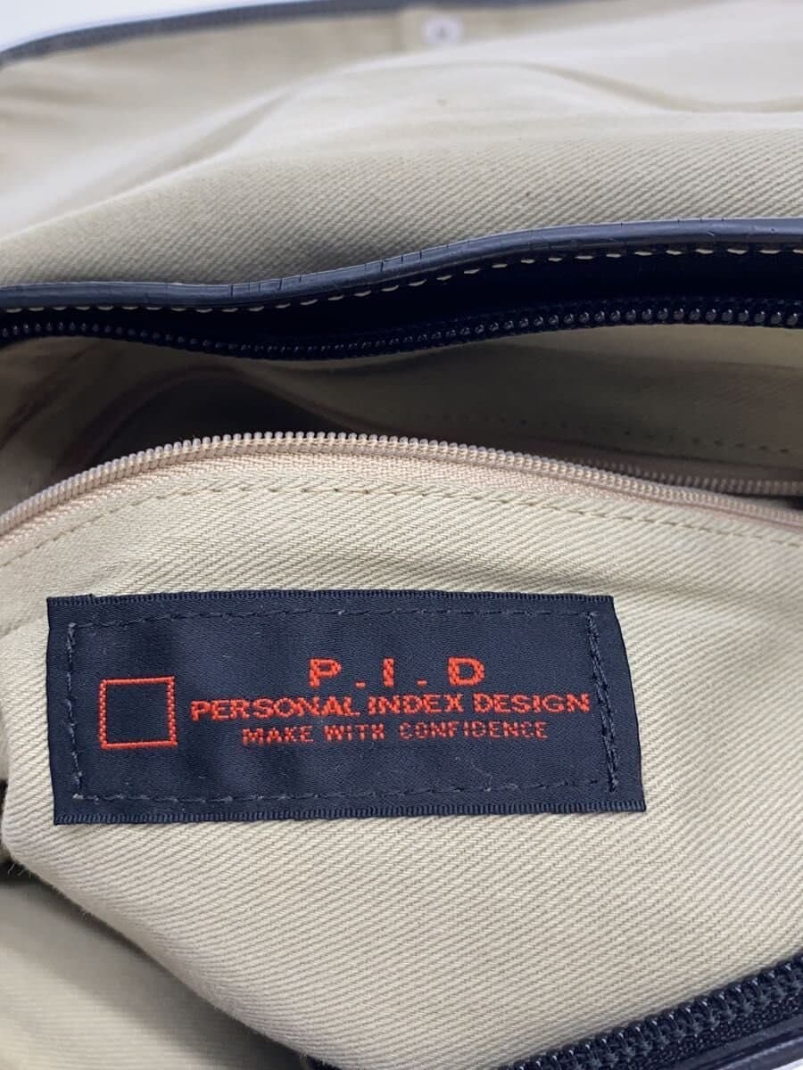 P.i.d bag leather black plain 5