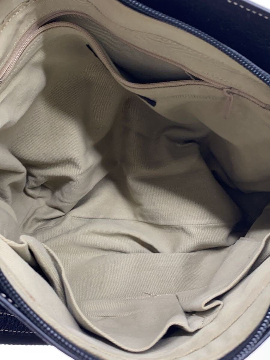 P.i.d bag leather black plain 6