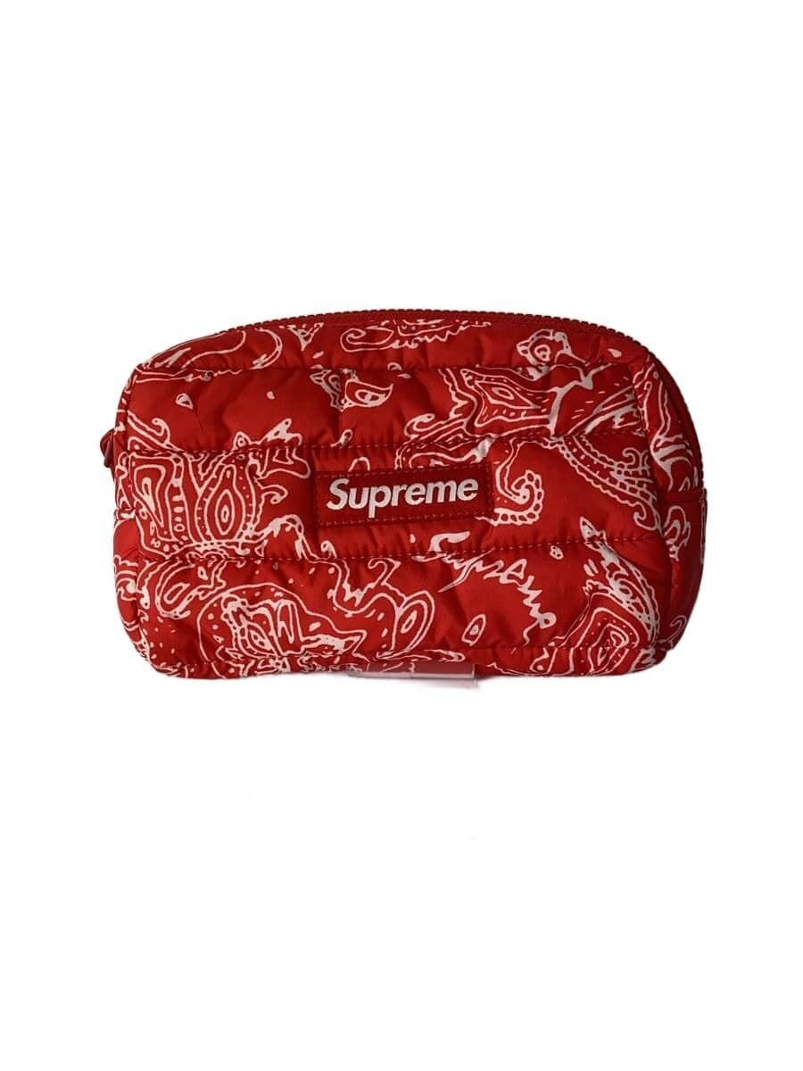 Supreme Shoulder Bag RED Paisley