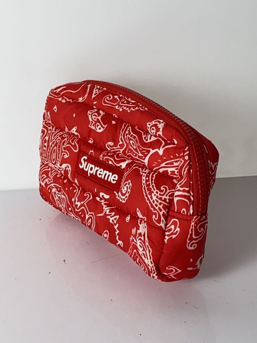 Supreme Shoulder Bag RED Paisley 2