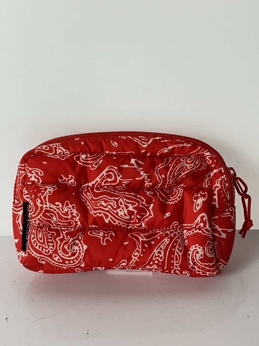 Supreme Shoulder Bag RED Paisley 3