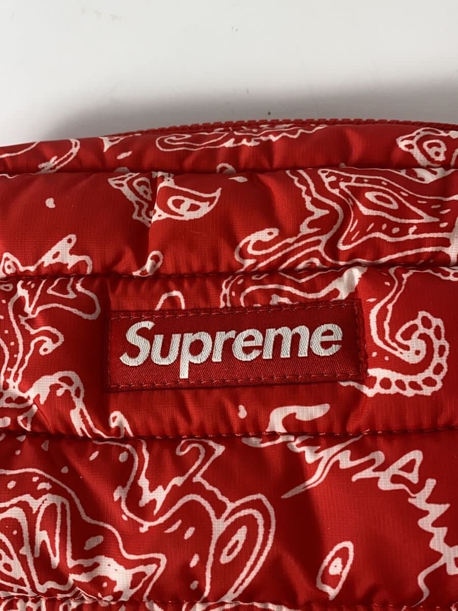 Supreme Shoulder Bag RED Paisley 5