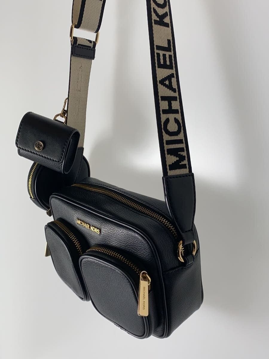MICHAEL KORS Shoulder Bag Leather BLK 35s2gttc6l 2
