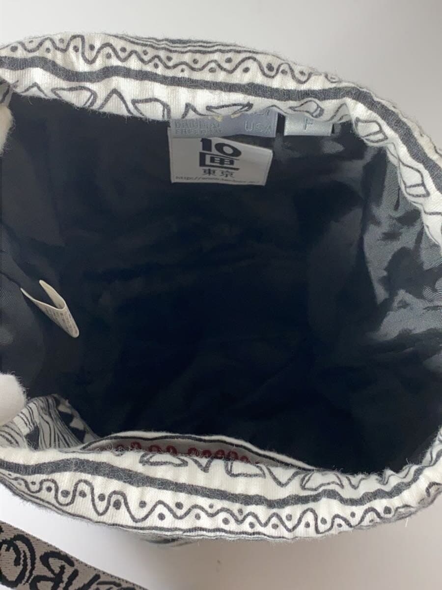 TENBOX x GRAMICCI Shoulder Bag WHT All Over Pattern GRB-20S1525 6