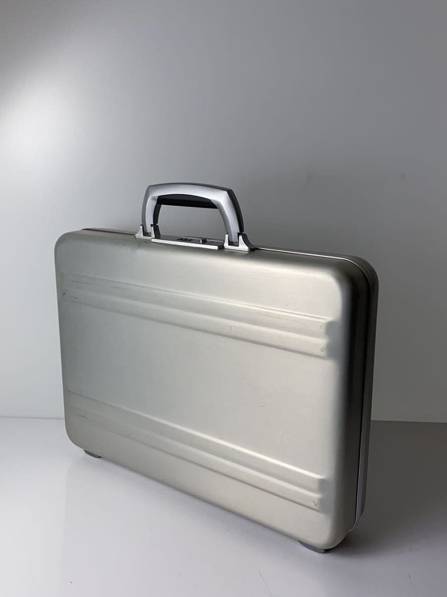ZERO HALLIBURTON Attache Case SLV Solid S3L-SI 2