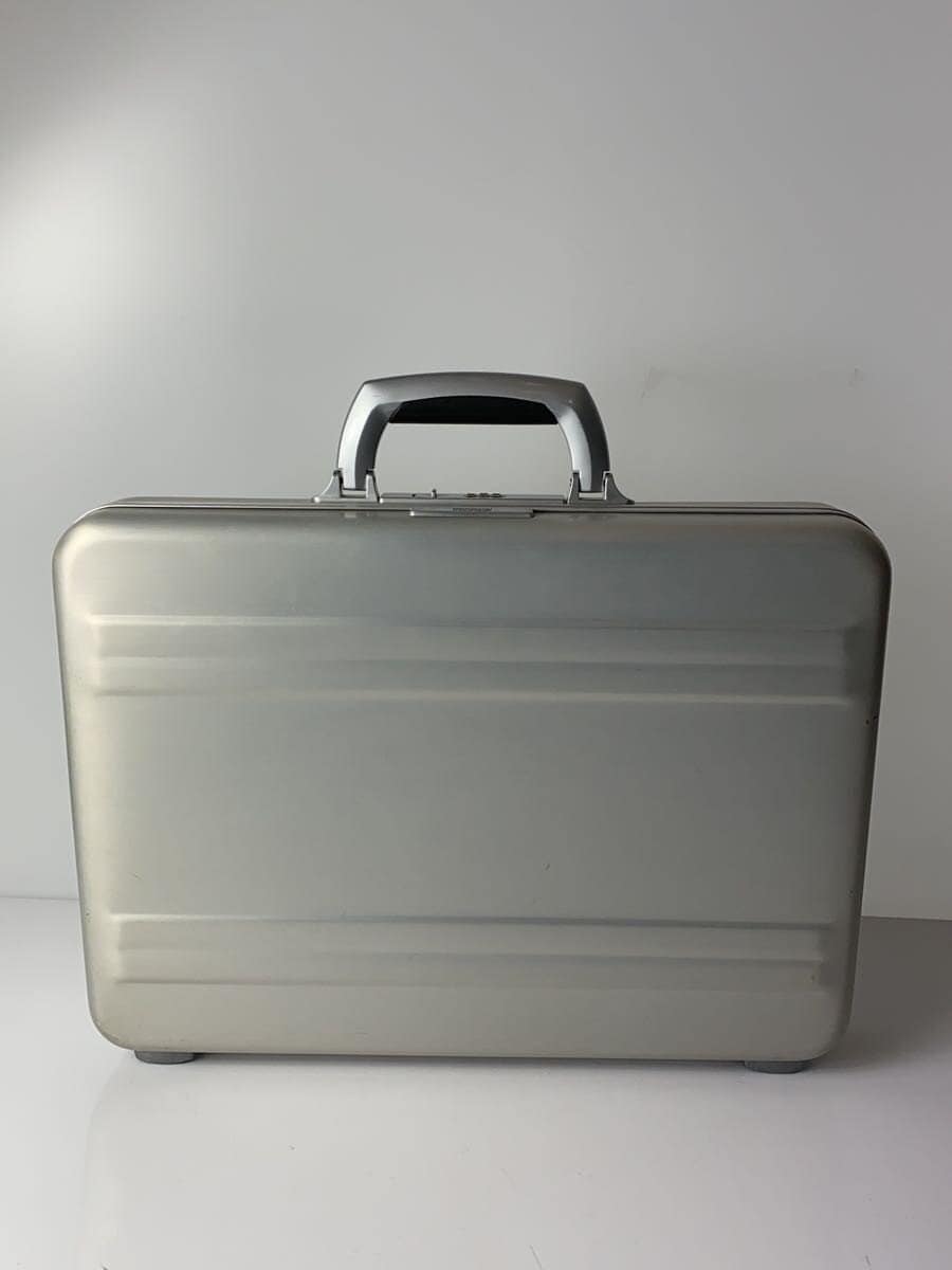 ZERO HALLIBURTON Attache Case SLV Solid S3L-SI 3