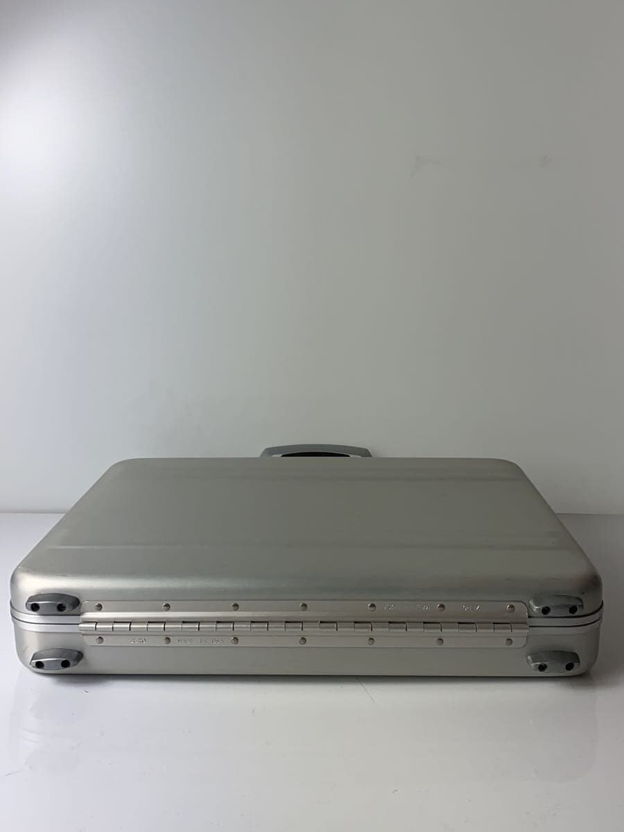 ZERO HALLIBURTON Attache Case SLV Solid S3L-SI 4