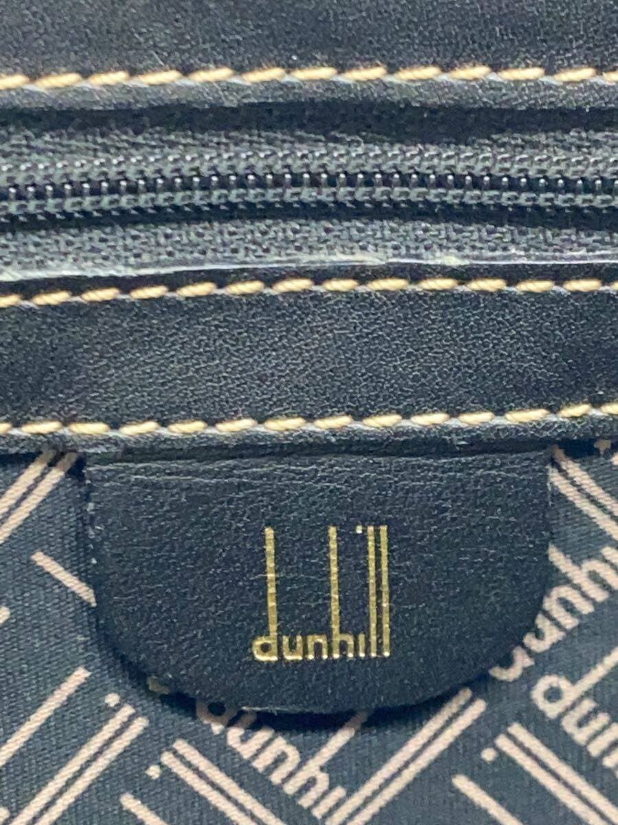 dunhill Second Bag Leather BLK Solid 5