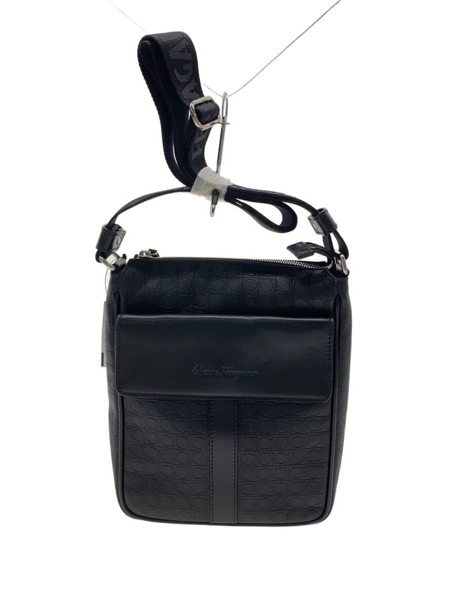 Salvatore Ferragamo Shoulder Bag BLK FB-24