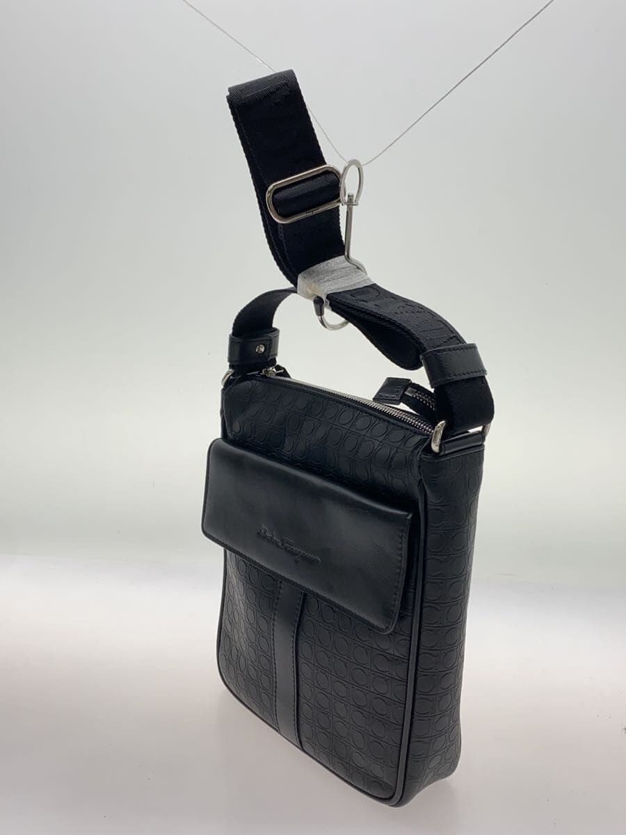 Salvatore Ferragamo Shoulder Bag BLK FB-24 2