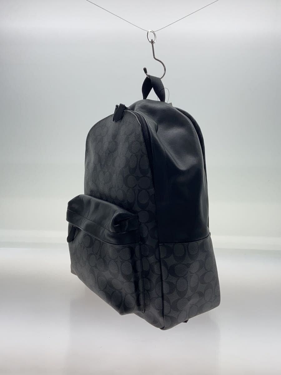 COACH Backpack_Signature PVC BLK 2
