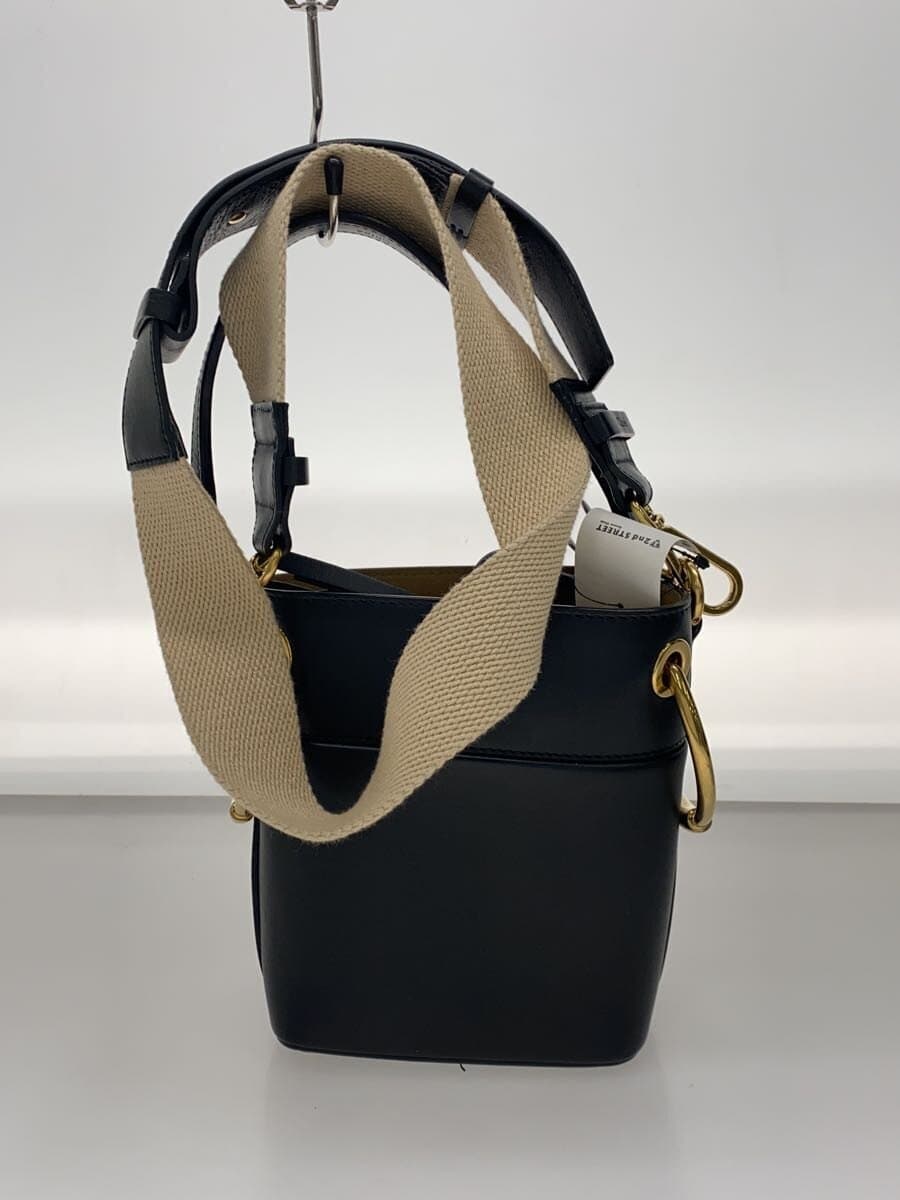 Chloe shoulder bag leather black CHC18AS128 3