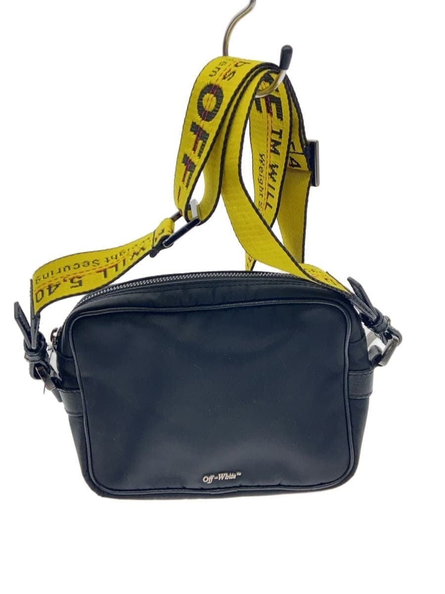 OFF-WHITE Shoulder Bag Acrylic BLK OMNA049E19E48002