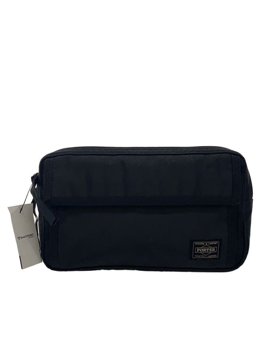 PORTER Waist Bag -- BLK All-over pattern