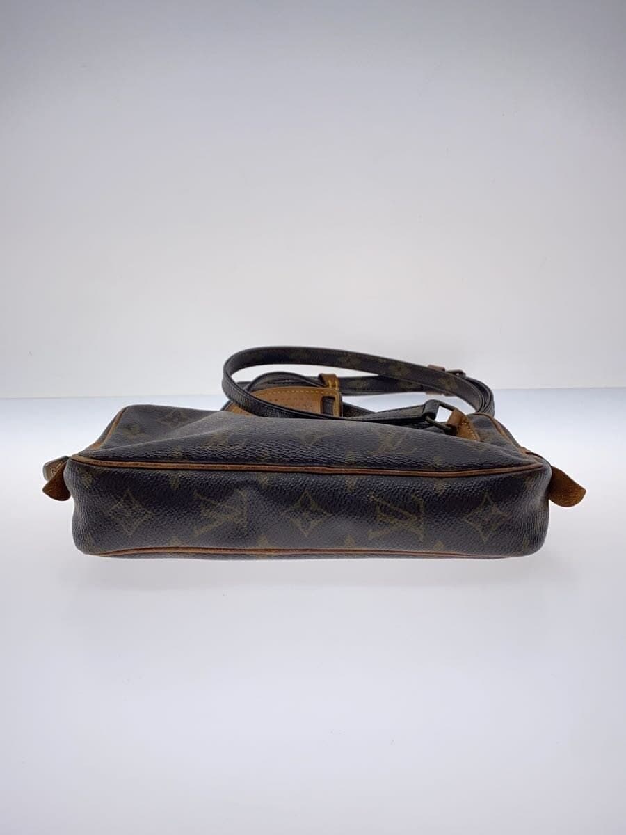 LOUIS VUITTON Pochette Marly Bandoulière Monogram Canvas PVC BRW M51828 4