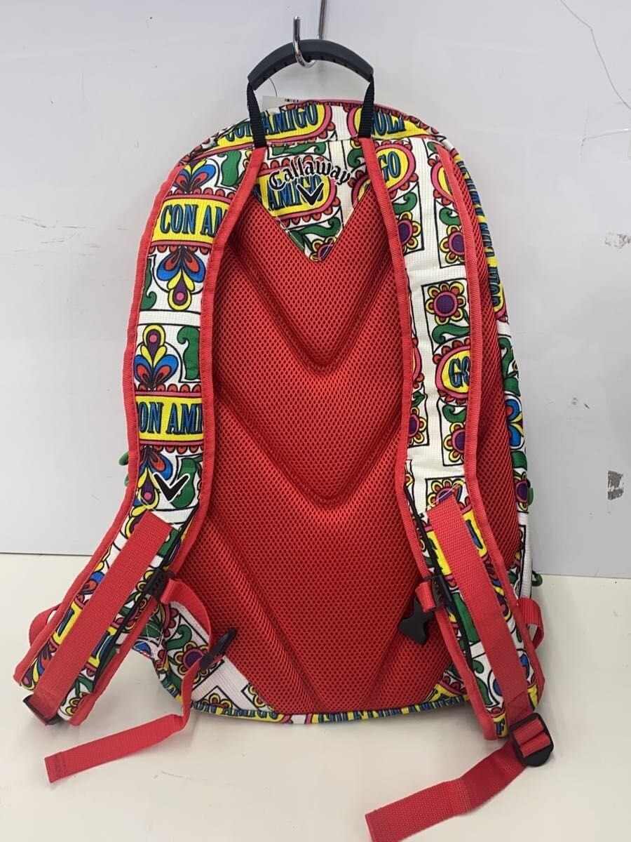 Callaway Backpack RED All Over Pattern 3