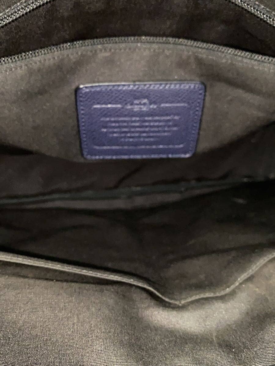 COACH Briefcase Leather NVY F71681 6